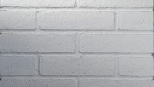 Finto Mattone rivestimento flessibile e paramano: Bianco Nordico